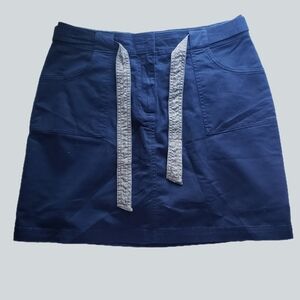 Dever Hayes Navy Skort with Belt – Size 8 – Built-in Shorts – NEW